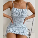 VESTIDO AJUSTADO CON ESTAMPADO FLORAL