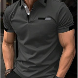 Camisa polo ribete en contraste