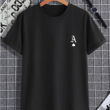 Camiseta con estampado de póker