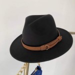Sombrero Fedora Color Negro