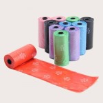 Bolsa para excremento de perro paquete de 5 rollos