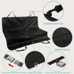 Funda de asiento trasero de vehículo para perro