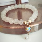 Pulsera de cuentas y corazon