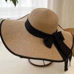 Sombrero de playa borde ancho