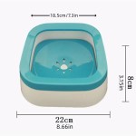 Tazón de agua para mascotas antiderrames