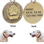 Collar ajustable para perro con colgante decorativo XL