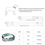 Collar  para perro con patron de perritos