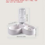 Set de agua y alimentos para gatos y perros pequeños