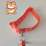 Collar de colores con campana para mascotas
