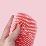 Cepillo de baño de silicona suave para mascotas