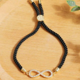Pulsera con simbolo de infinito