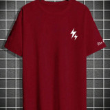 Camiseta hombre estampado de rayo