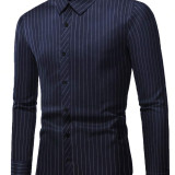 Camisa manga larga rayada