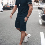 Conjunto de camisa y short con cordón