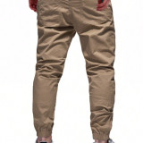Pantalón jogger con cordón cintura ajustable