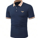 Camisa polo casual con estampado