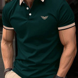 Camisa polo casual con estampado