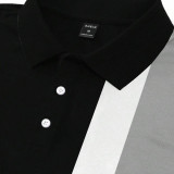 Camisa polo a rayas