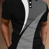 Camisa polo a rayas color combinado