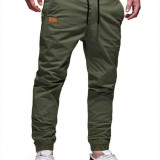 Pantalón jogger con cordón cintura ajustable