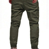 Pantalón jogger con cordón cintura ajustable