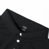 Camisa polo a rayas multicolor