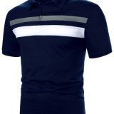 Camisa polo de color combinado