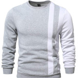 Sudadera de color combinado a rayas con forro térmico
