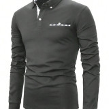 Camisa polo con ribete a cuadros